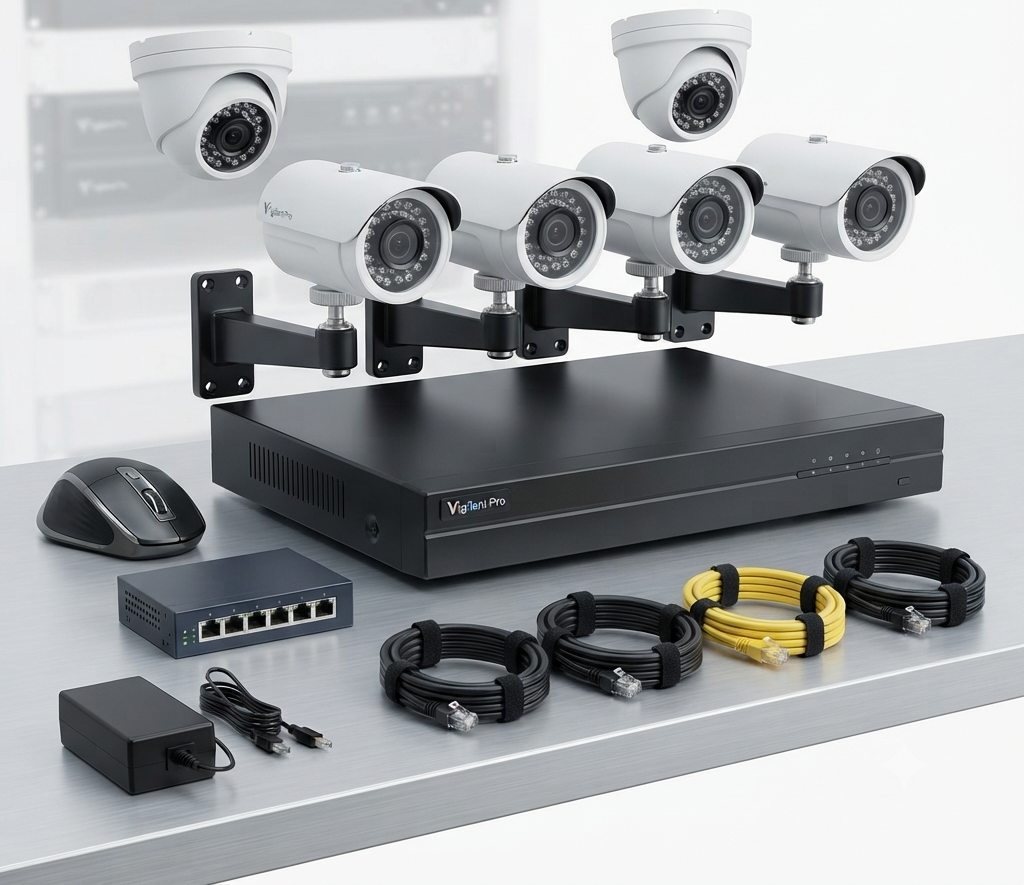 Installation de caméras IP